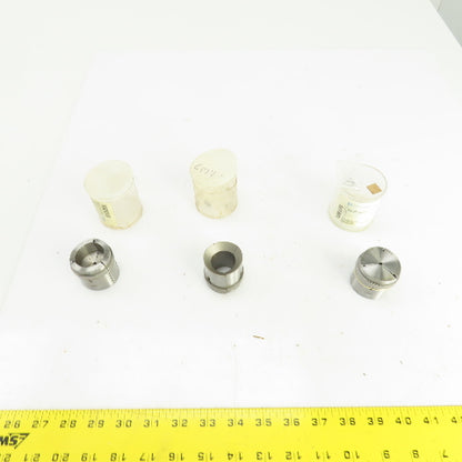 Hardinge S16-E Emergency Collet Pads Lot Of 3