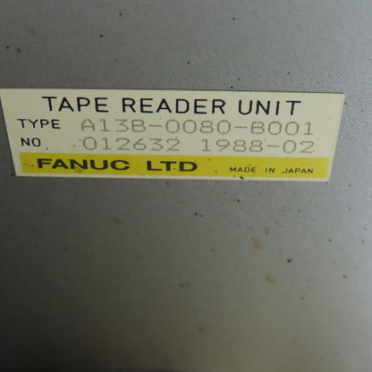 Fanuc A13B-0080-B001 Tape Reader Unit