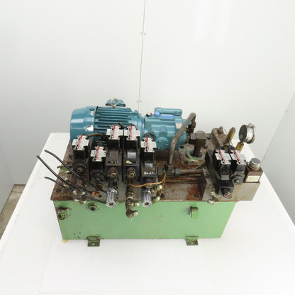 Daikin Y473048A-2 15 Gallon 1.5kW Hydraulic Power Unit 220V 3PH W/V15AIR-95 Pump