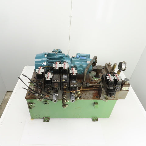 Daikin Y473048A-2 15 Gallon 1.5kW Hydraulic Power Unit 220V 3PH W/V15AIR-95 Pump