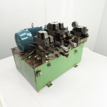 Daikin Y473048A-2 15 Gallon 1.5kW Hydraulic Power Unit 220V 3PH W/V15AIR-95 Pump