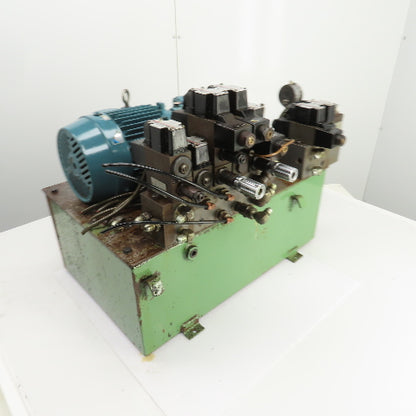 Daikin Y473048A-2 15 Gallon 1.5kW Hydraulic Power Unit 220V 3PH W/V15AIR-95 Pump