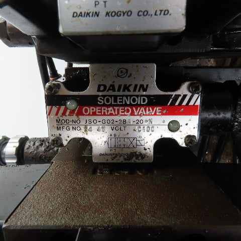 Daikin Y473048A-2 15 Gallon 1.5kW Hydraulic Power Unit 220V 3PH W/V15AIR-95 Pump