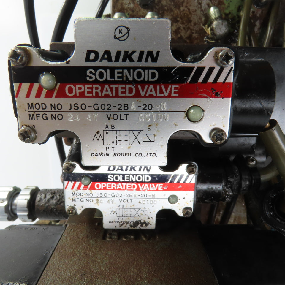 Daikin Y473048A-2 15 Gallon 1.5kW Hydraulic Power Unit 220V 3PH W/V15AIR-95 Pump