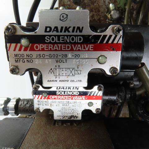 Daikin Y473048A-2 15 Gallon 1.5kW Hydraulic Power Unit 220V 3PH W/V15AIR-95 Pump