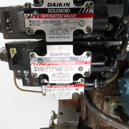Daikin Y473048A-2 15 Gallon 1.5kW Hydraulic Power Unit 220V 3PH W/V15AIR-95 Pump