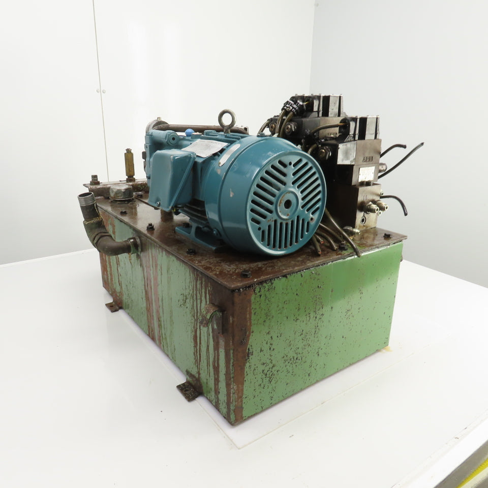 Daikin Y473048A-2 15 Gallon 1.5kW Hydraulic Power Unit 220V 3PH W/V15AIR-95 Pump