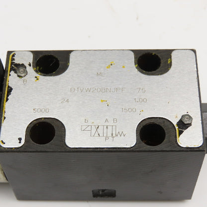 Parker D1VW20BNJPF 4/2 Way Directional Valve Single Solenoid 24VDC 5000PSI
