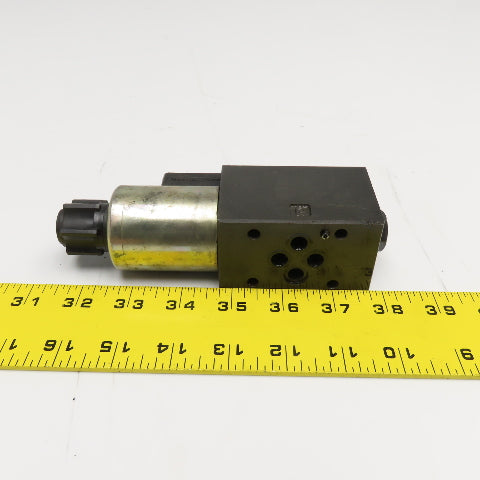 Parker D1VW20BNJPF 4/2 Way Directional Valve Single Solenoid 24VDC 5000PSI