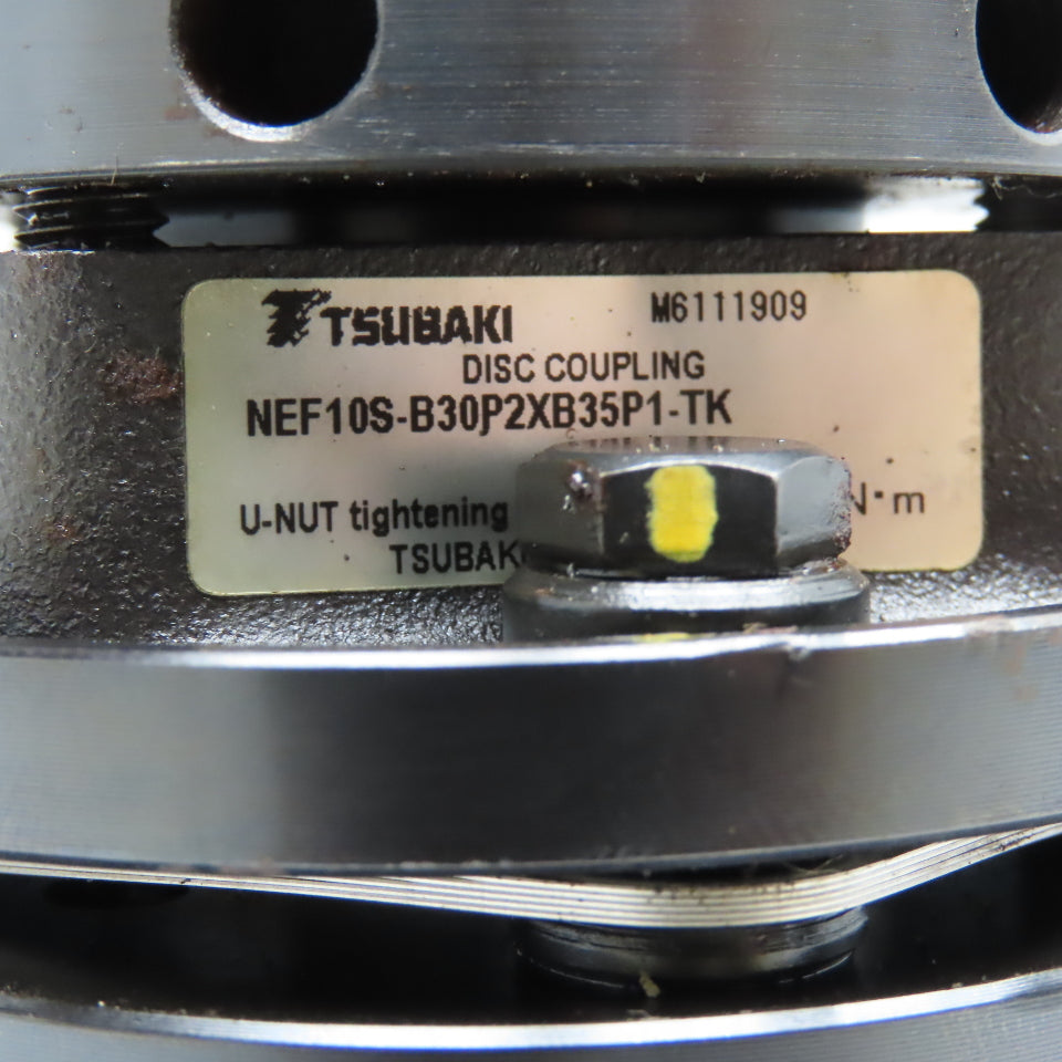 Tsubaki NEF10S-B30P2XB35P1-TK 30mm x 35mm Flexible Disc Coupling