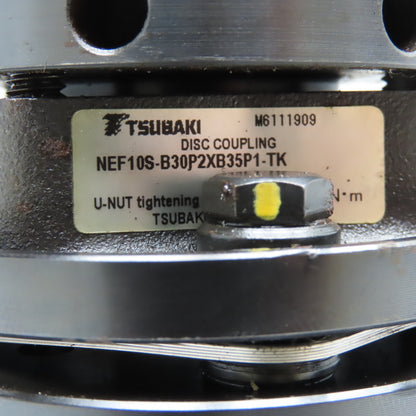 Tsubaki NEF10S-B30P2XB35P1-TK 30mm x 35mm Flexible Disc Coupling