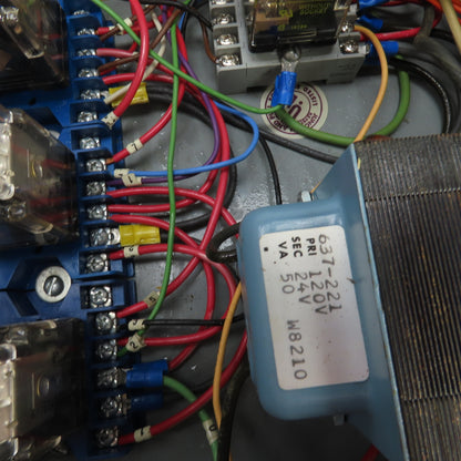 Prewired 120V (4) Motor Starter Control Operator Panel Assembly 24V Controls