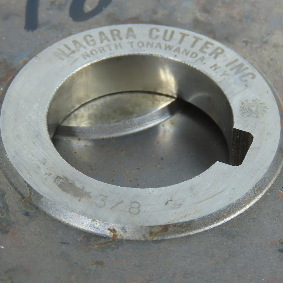 Niagara 4-15/16" x 3/8" Side Milling Cutter 1-1/4" Arbor Lot of 5