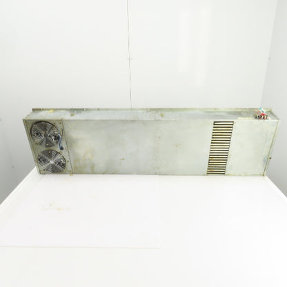 Aluminum Fin Style Heat Exchanger Cooling Unit 47-1/4 L x 13-5/8 W x 4-1/4" D
