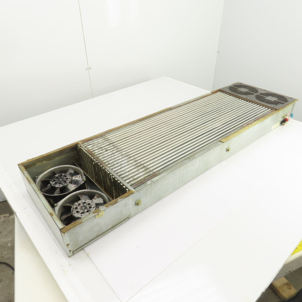 Aluminum Fin Style Heat Exchanger Cooling Unit 47-1/4 L x 13-5/8 W x 4-1/4" D