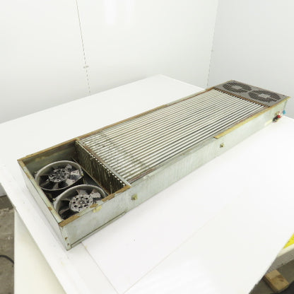 Aluminum Fin Style Heat Exchanger Cooling Unit 47-1/4 L x 13-5/8 W x 4-1/4" D