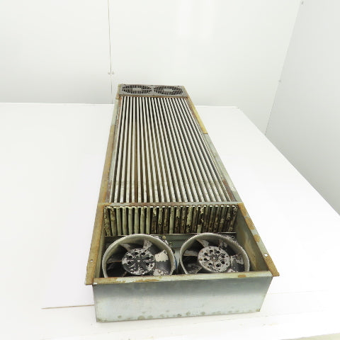 Aluminum Fin Style Heat Exchanger Cooling Unit 47-1/4 L x 13-5/8 W x 4-1/4" D