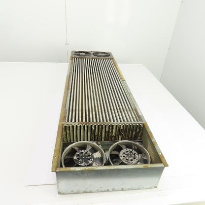 Aluminum Fin Style Heat Exchanger Cooling Unit 47-1/4 L x 13-5/8 W x 4-1/4" D