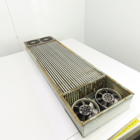 Aluminum Fin Style Heat Exchanger Cooling Unit 47-1/4 L x 13-5/8 W x 4-1/4" D