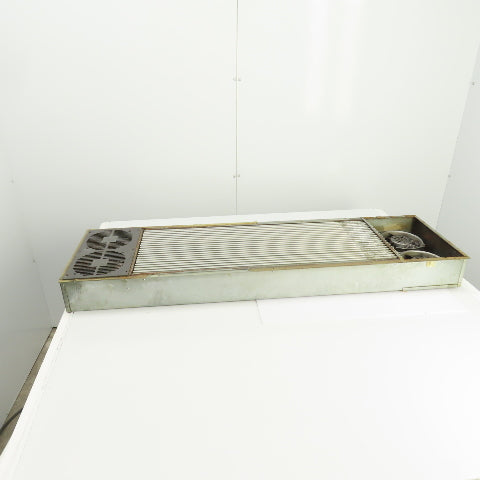 Aluminum Fin Style Heat Exchanger Cooling Unit 47-1/4 L x 13-5/8 W x 4-1/4" D