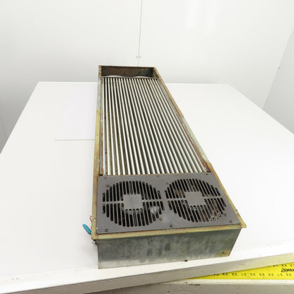 Aluminum Fin Style Heat Exchanger Cooling Unit 47-1/4 L x 13-5/8 W x 4-1/4" D