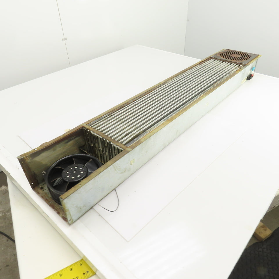 Aluminum Fin Style Heat Exchanger Cooling Unit 47-1/4 L x 8-1/8 W x 4-1/4" D