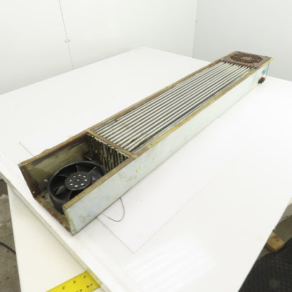 Aluminum Fin Style Heat Exchanger Cooling Unit 47-1/4 L x 8-1/8 W x 4-1/4" D