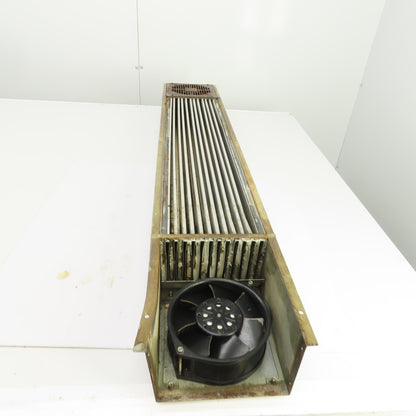 Aluminum Fin Style Heat Exchanger Cooling Unit 47-1/4 L x 8-1/8 W x 4-1/4" D