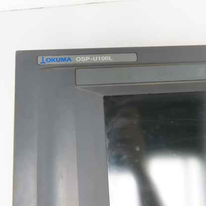 Okuma OSP-U100L TFT-U10I CNC Machine Center Operator Control Console