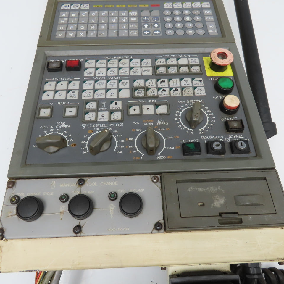Okuma OSP-U100L TFT-U10I CNC Machine Center Operator Control Console