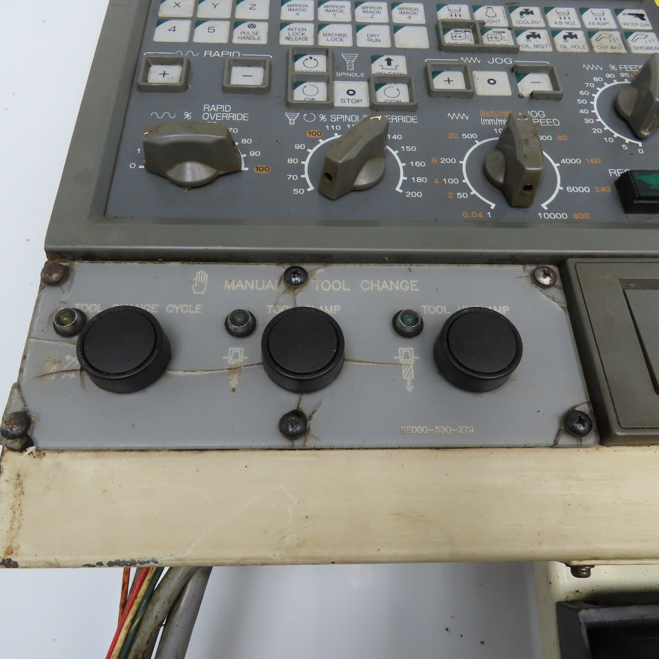 Okuma OSP-U100L TFT-U10I CNC Machine Center Operator Control Console