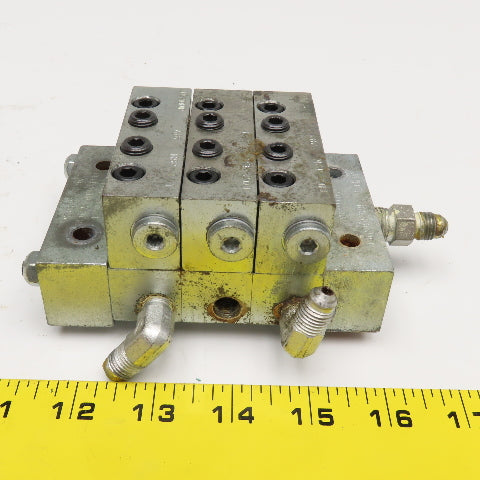 Trabon Lubriquip MSP-10T MSP-20T Piston Lubricator Divider Valve Block