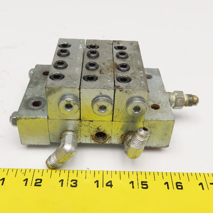 Trabon Lubriquip MSP-10T MSP-20T Piston Lubricator Divider Valve Block