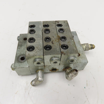 Trabon Lubriquip MSP-10T MSP-20T Piston Lubricator Divider Valve Block