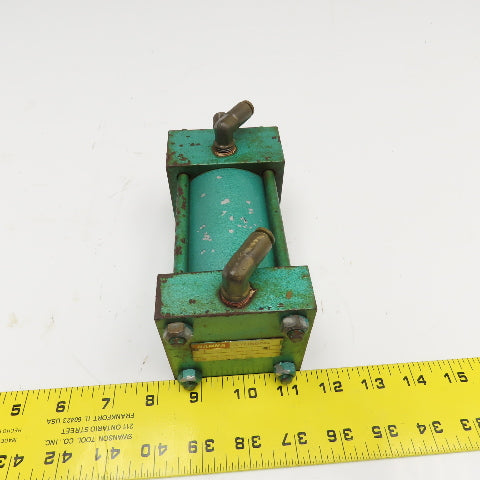 Hanna MS4XMANC 2.50 2-1/2" Bore 2" Stroke Double Acting Air Balancing Cylinder
