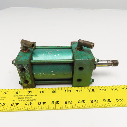 Hanna MS4XMANC 2.50 2-1/2" Bore 2" Stroke Double Acting Air Balancing Cylinder
