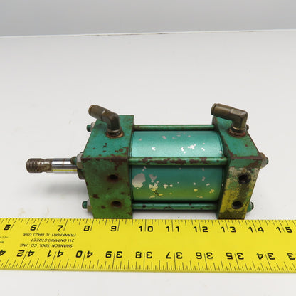 Hanna MS4XMANC 2.50 2-1/2" Bore 2" Stroke Double Acting Air Balancing Cylinder