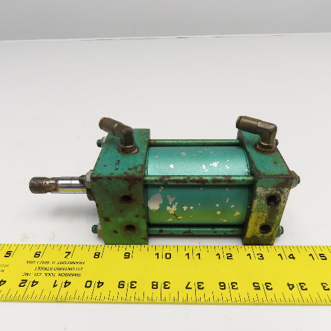 Hanna MS4XMANC 2.50 2-1/2" Bore 2" Stroke Double Acting Air Balancing Cylinder