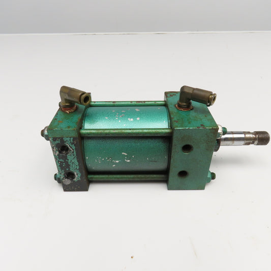 Hanna MS4XMANC 2.50 2-1/2" Bore 2" Stroke Double Acting Air Balancing Cylinder