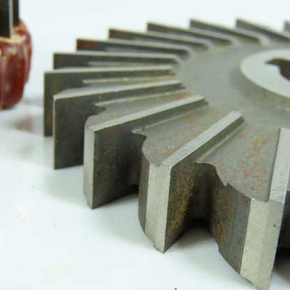 Niagara 4" & 4-15/16" x 1/2" Side Mill Cutter Straight Tooth 1-1/4" Arbor Lot/3