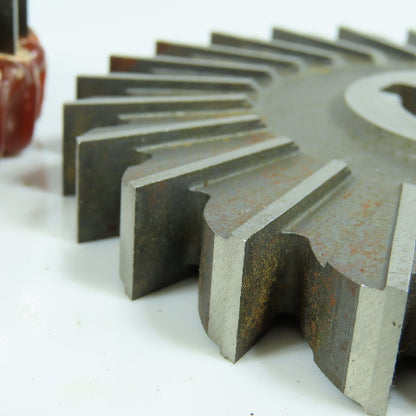 Niagara 4" & 4-15/16" x 1/2" Side Mill Cutter Straight Tooth 1-1/4" Arbor Lot/3