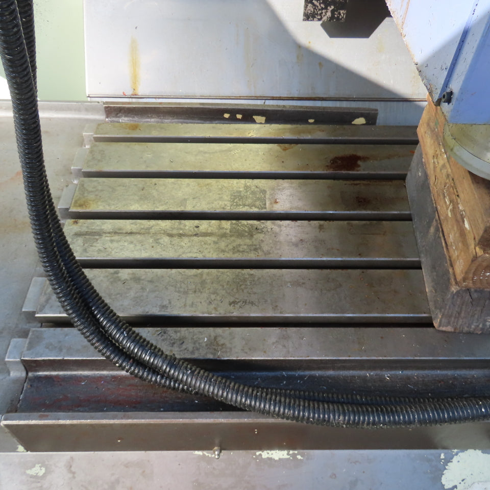 Takumi Seiki V11A 3-Axis CNC Vertical Machining Center W/4th-Axis 3PH & Conveyor