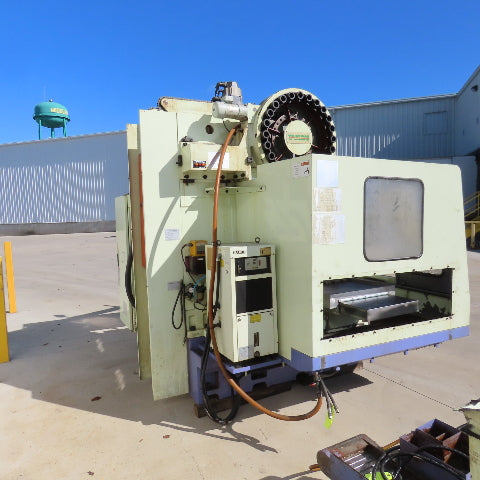 Takumi Seiki V11A 3-Axis CNC Vertical Machining Center W/4th-Axis 3PH & Conveyor