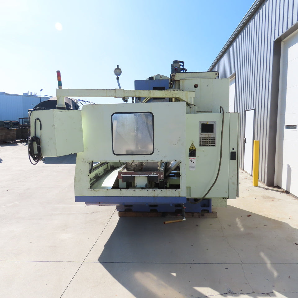 Takumi Seiki V11A 3-Axis CNC Vertical Machining Center W/4th-Axis 3PH & Conveyor