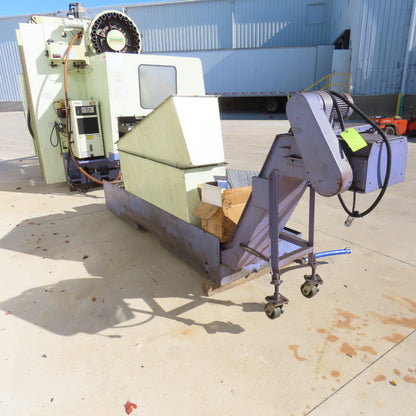 Takumi Seiki V11A 3-Axis CNC Vertical Machining Center W/4th-Axis 3PH & Conveyor