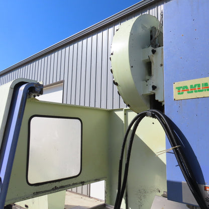 Takumi Seiki V11A 3-Axis CNC Vertical Machining Center W/4th-Axis 3PH & Conveyor