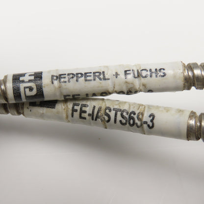Pepperl + Fuchs RL61-LL-IR-Z/92/136 Fiber Optic Sensor With FE-IASTS6S-3 Cables