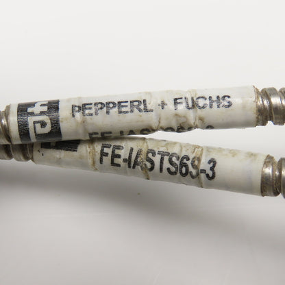 Pepperl + Fuchs RL61-LL-IR-Z/92/136 Fiber Optic Sensor With FE-IASTS6S-3 Cables