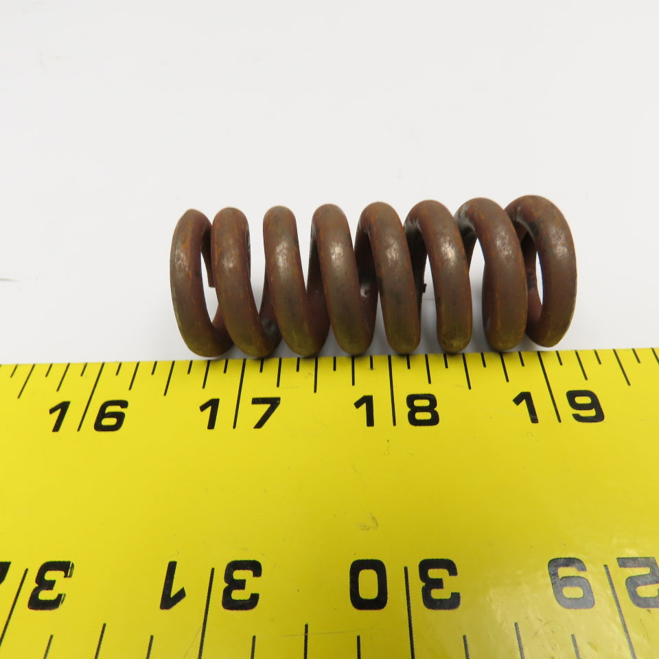 1/2" ID x 1" OD Round Wire Compression Die Spring 2-7/16" OAL Lot Of 4