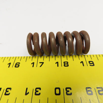 1/2" ID x 1" OD Round Wire Compression Die Spring 2-7/16" OAL Lot Of 4